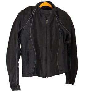 Lady Frank Thomas Motorcycle Jacket Womens Mesh Black L bv